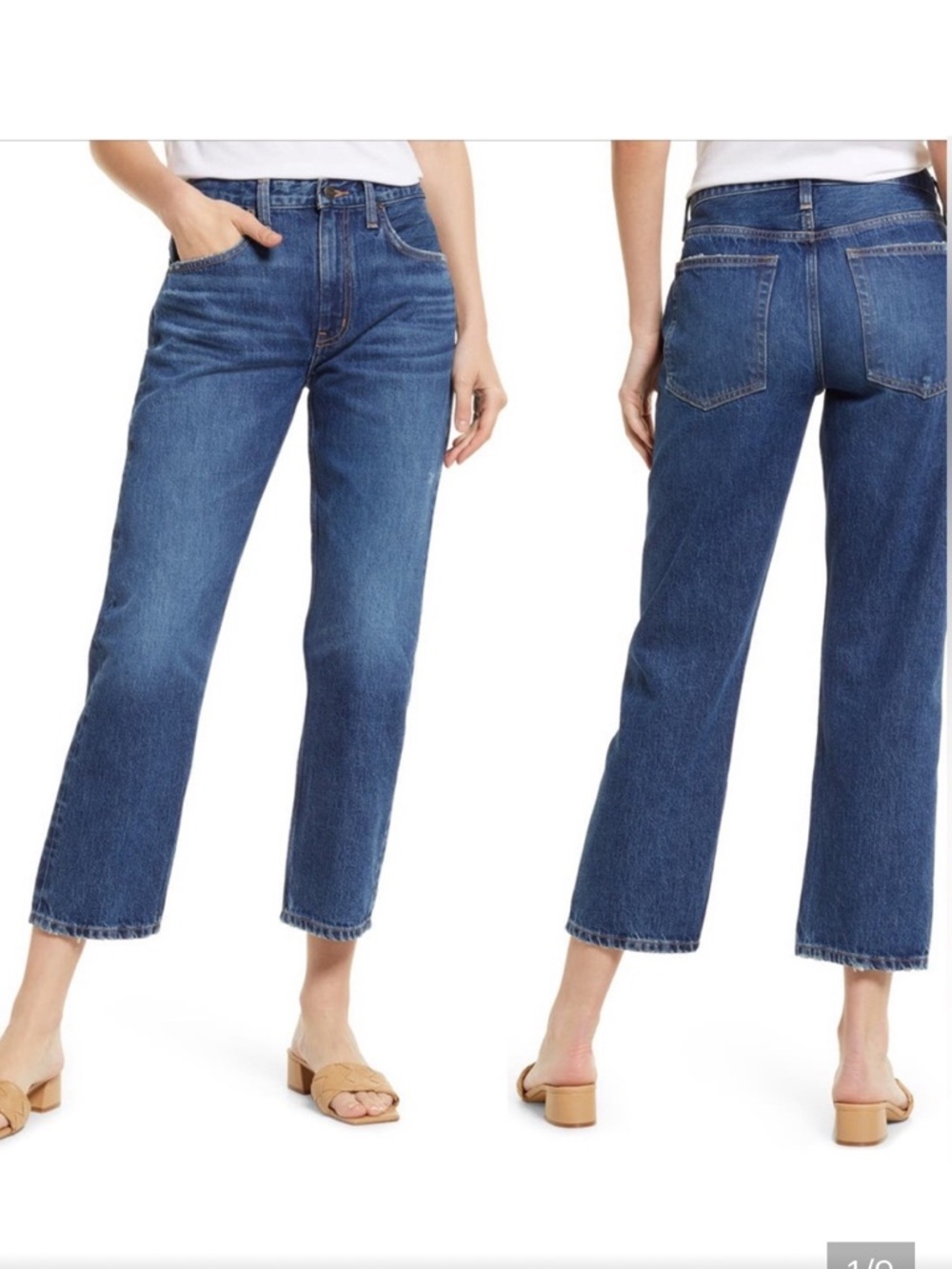 Etica Rhea Mid-Rise Straight Jean